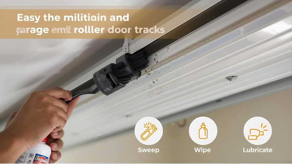 cleaning door tracks