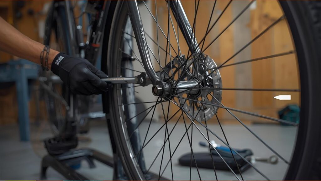 how to tighten bike spokes
