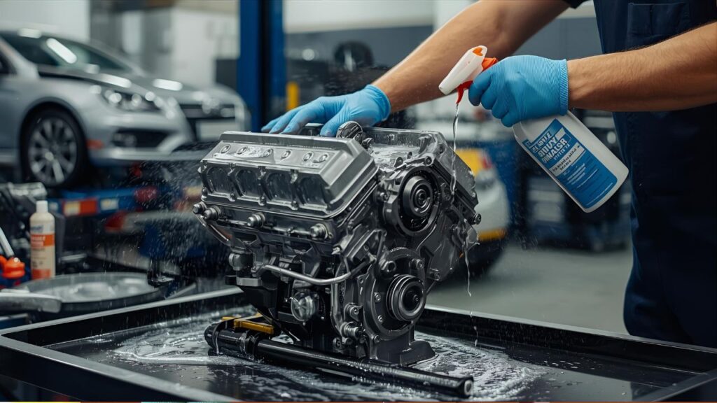 engine block cleaning