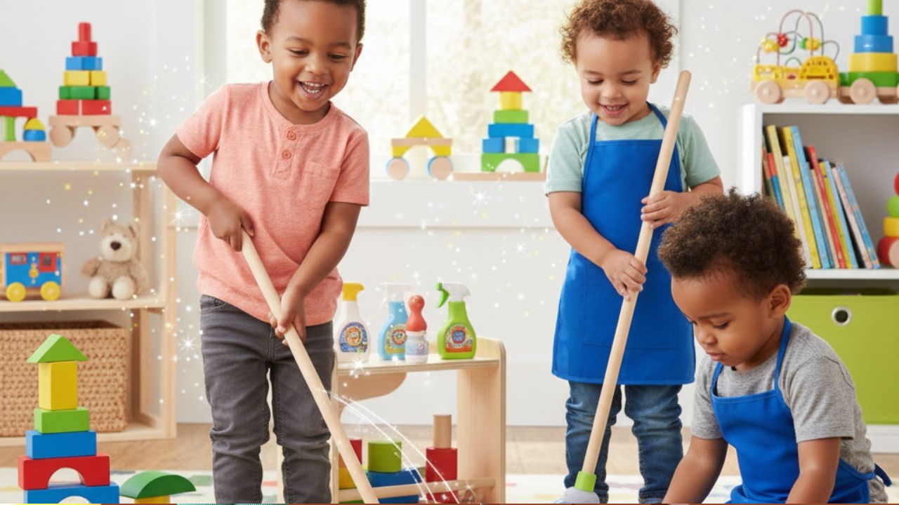 Melissa and Doug Cleaning Set: Fun and Educational Toy for Kids