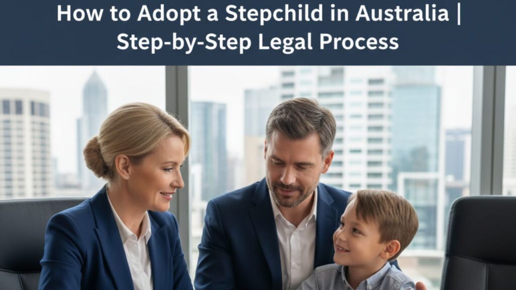 how to adopt a step child in australia