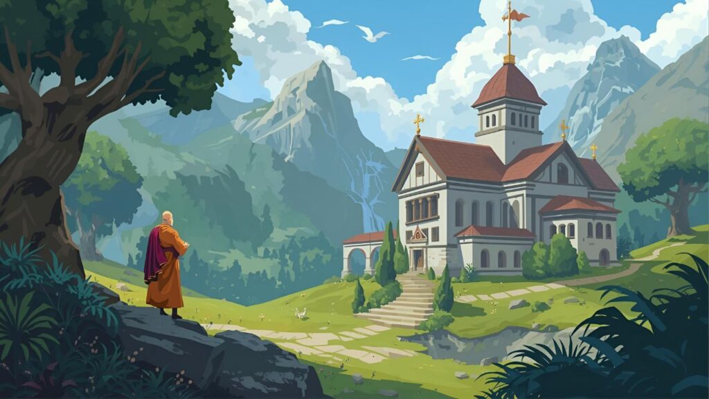 how to become a monk in bitlife