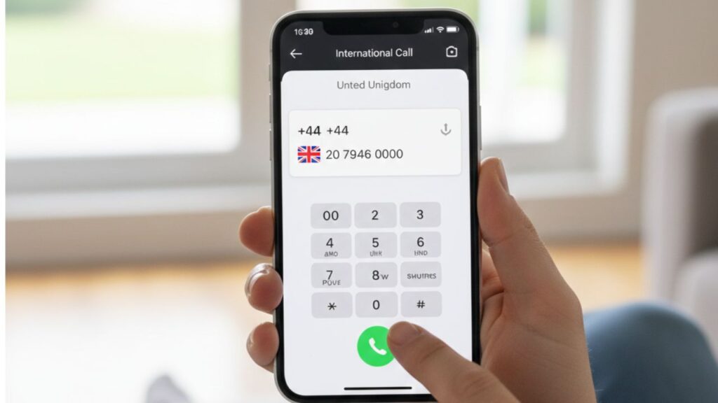 how to call uk number from australia
