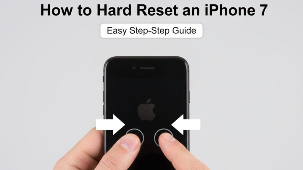 how to hard reset iphone 7