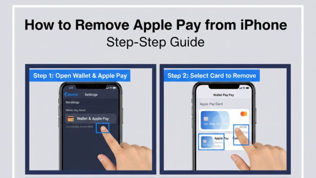 how to remove apple pay from my iphone