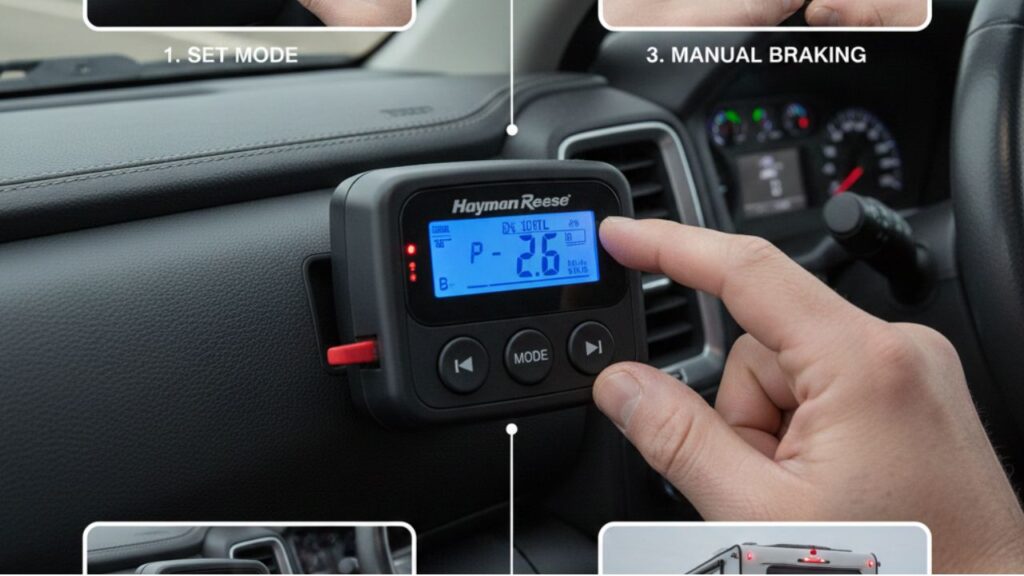 how to use hayman reese brake controller