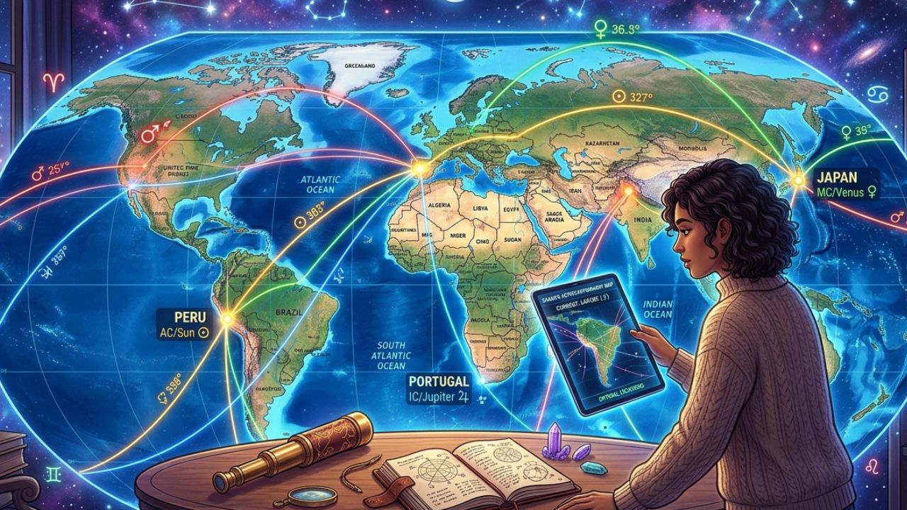 Astrocartography: Map Where You Thrive