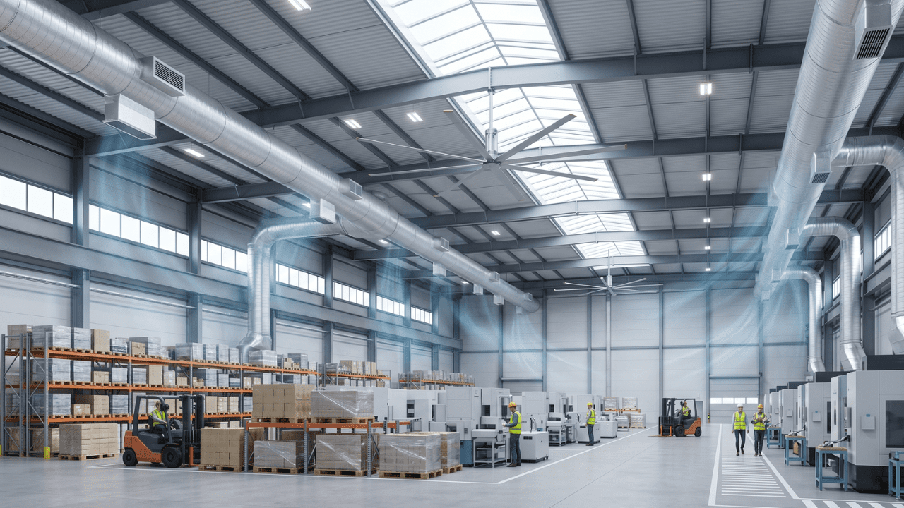 Cooling Solutions for Warehouses and Factories