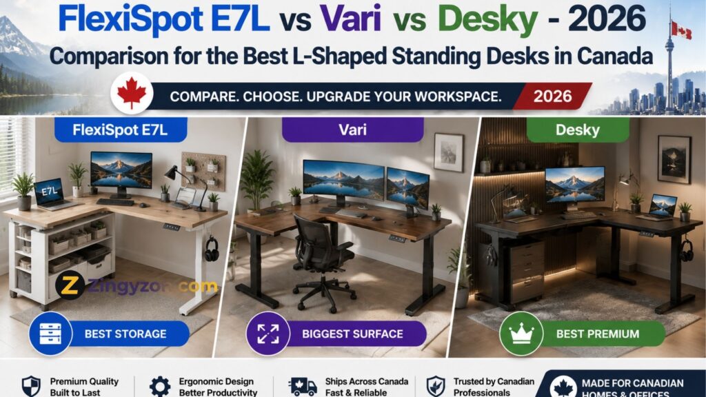 Best L-Shaped Standing Desk in Canada 2026