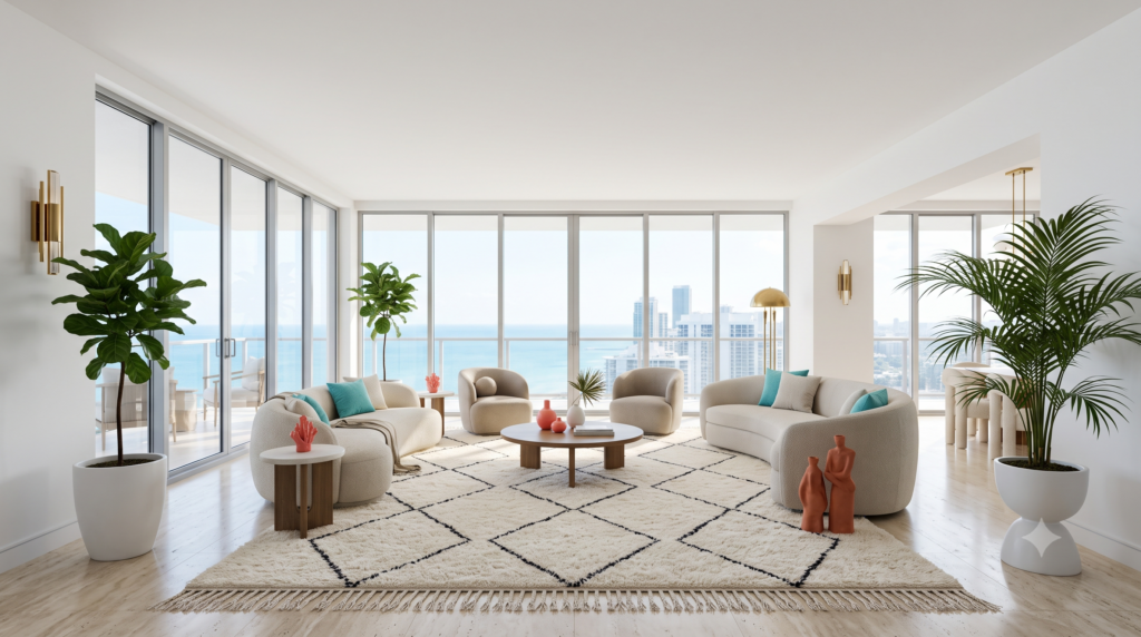 Best Moroccan Rug Styles for Miami Apartments