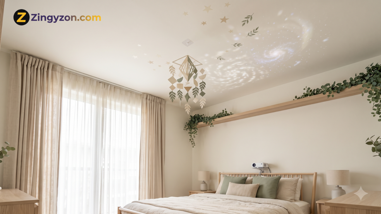 Renter-Friendly Ceiling Decor Ideas