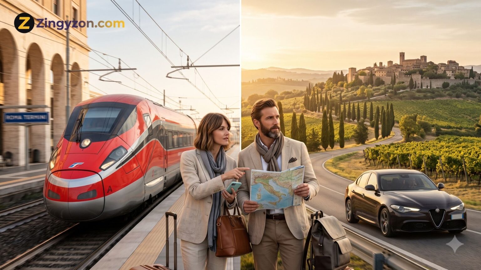 Rome to Tuscany in one day: train or private driver? An honest traveler’s guide
