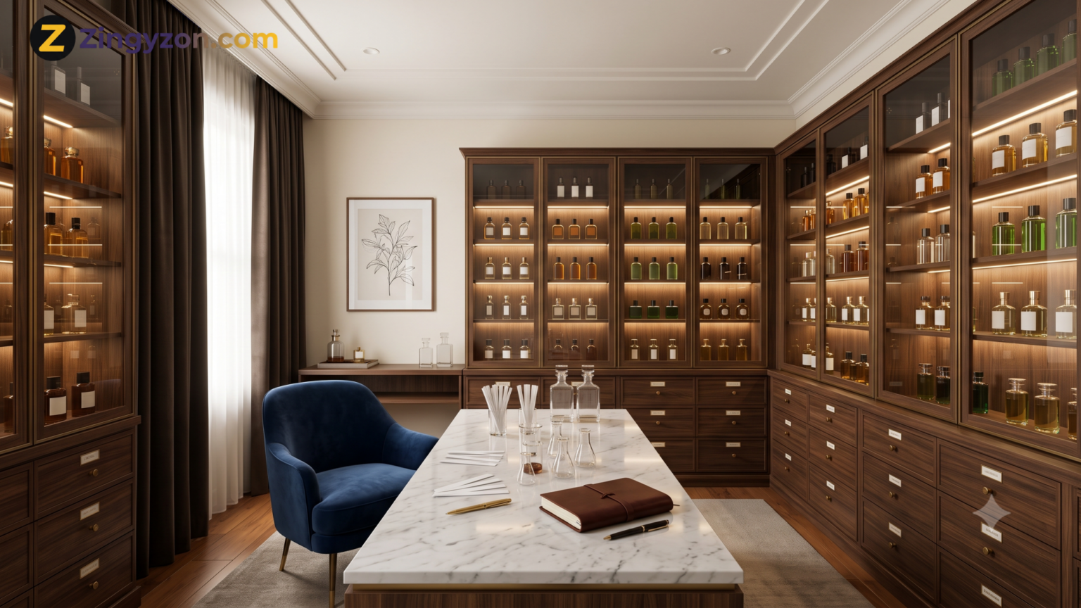 The Scent Sanctuary: How To Turn A Spare Room Into A Fragrance Gallery
