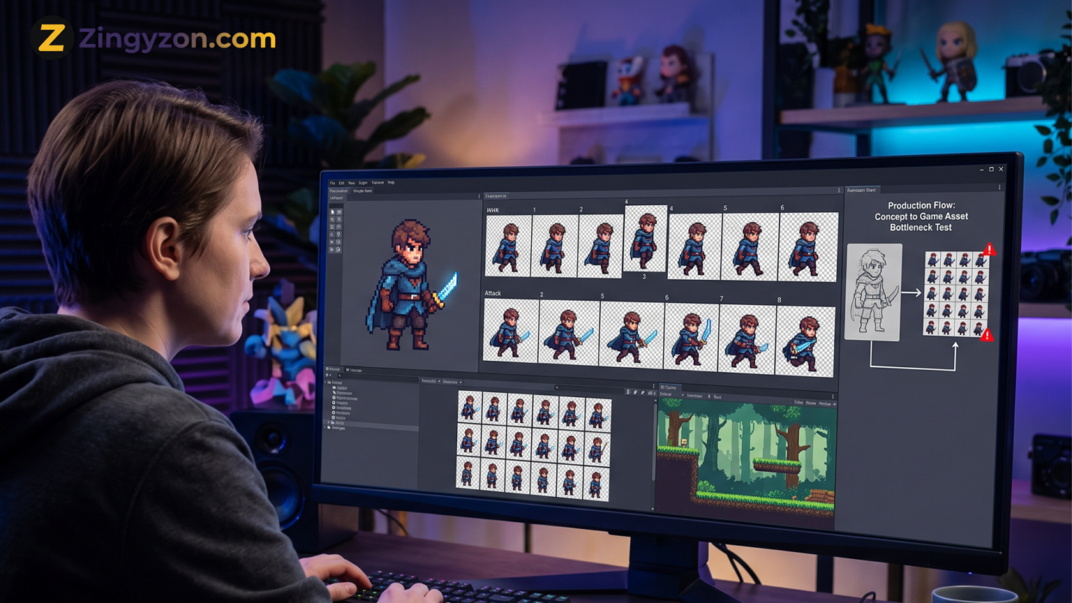 The Sprite Bottleneck Is Real: What Happened When I Put a New AI Sprite Generator Through a Full Production Workflow