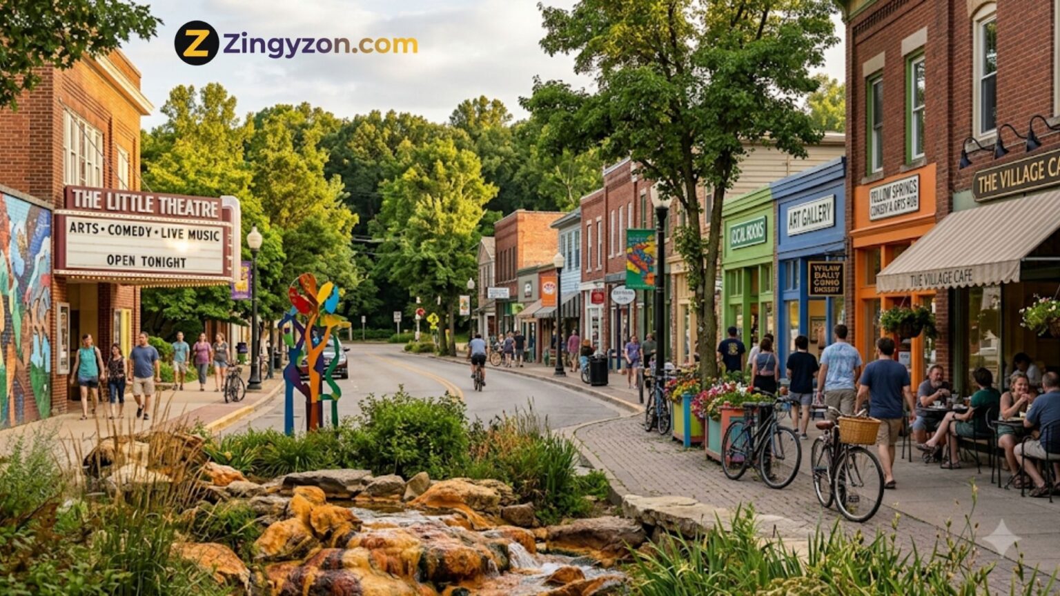 Yellow Springs Ohio: Small Town With Celebrity Secrets