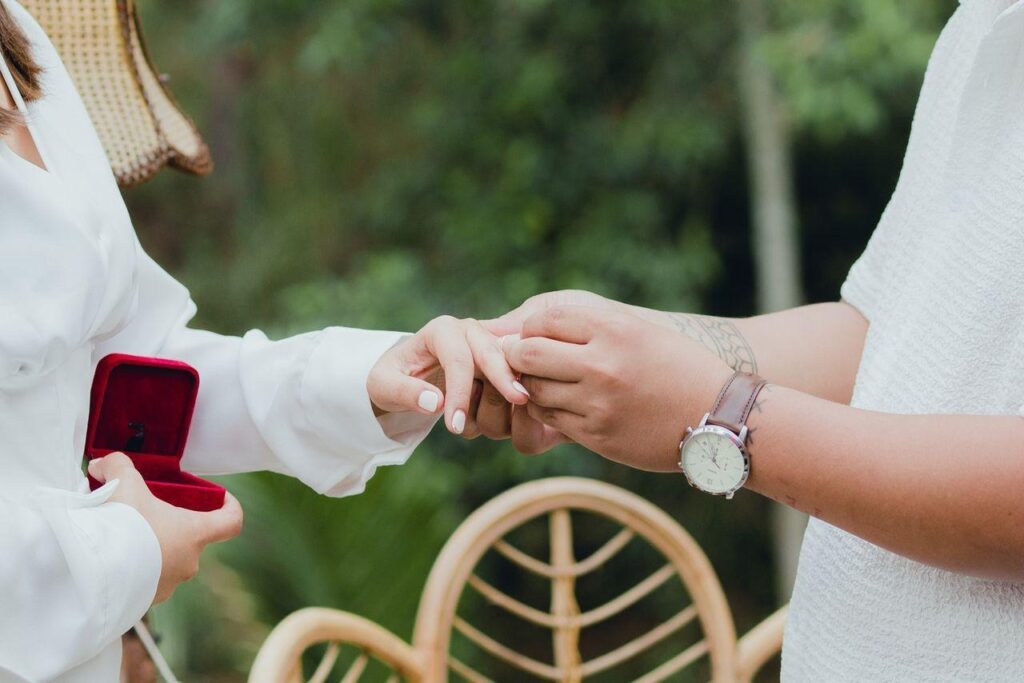 Intimate Backyard Proposal on a Budget