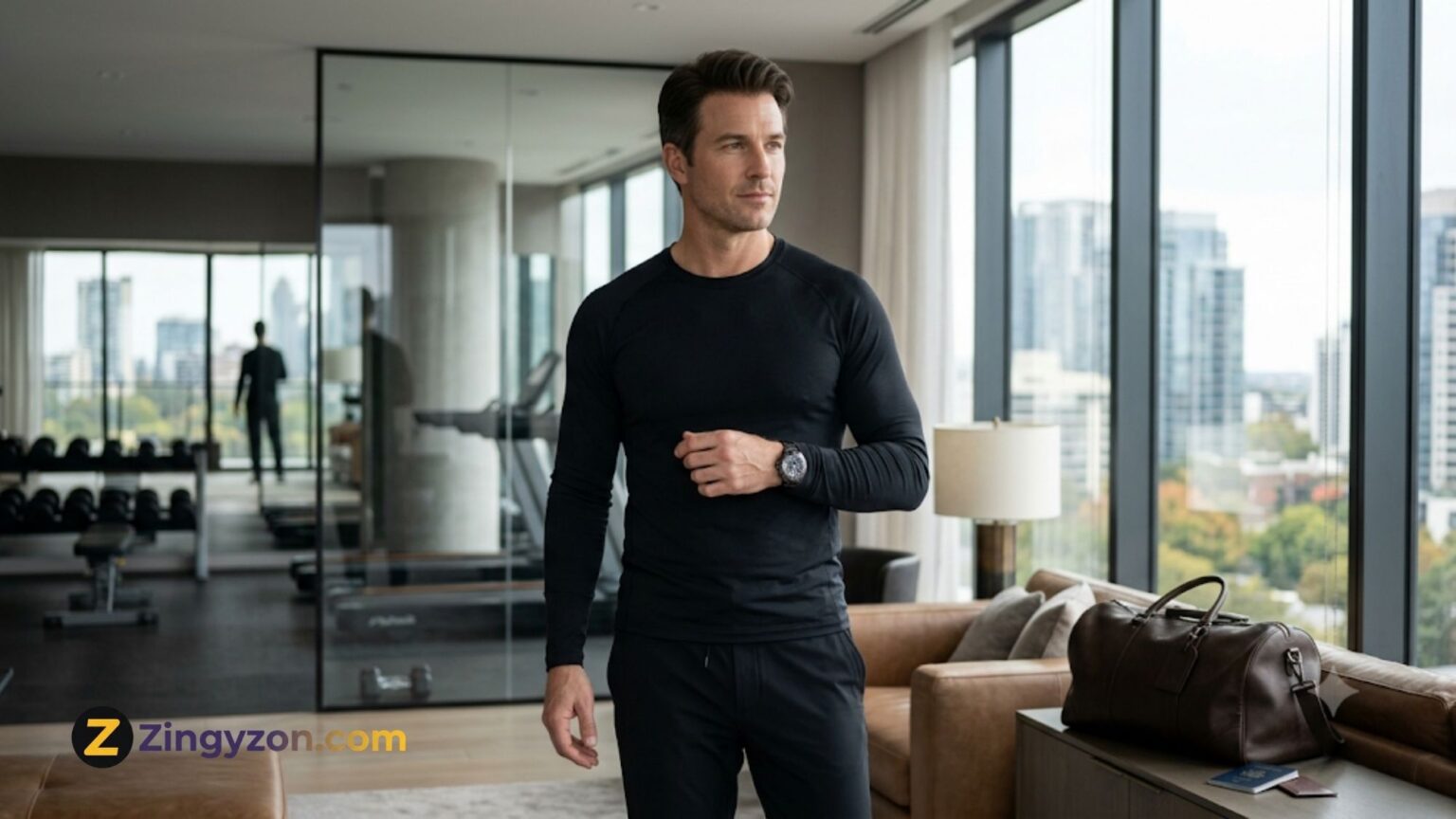 Modern Hair System for Men in Active Luxury Lifestyle