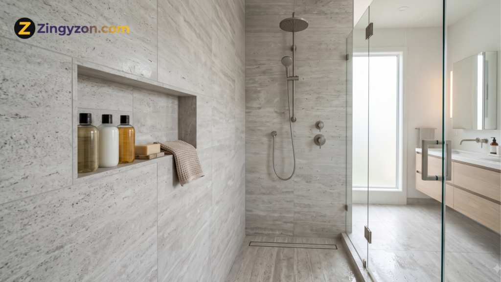 Shower Niche Height and Placement